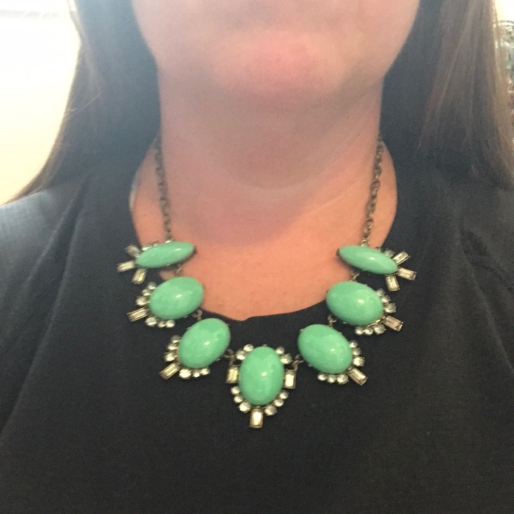 Jcrew turquoise necklace and bracelet